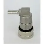 S/S Ball Lock Keg Disconnect - Liquid - Barb Fitting