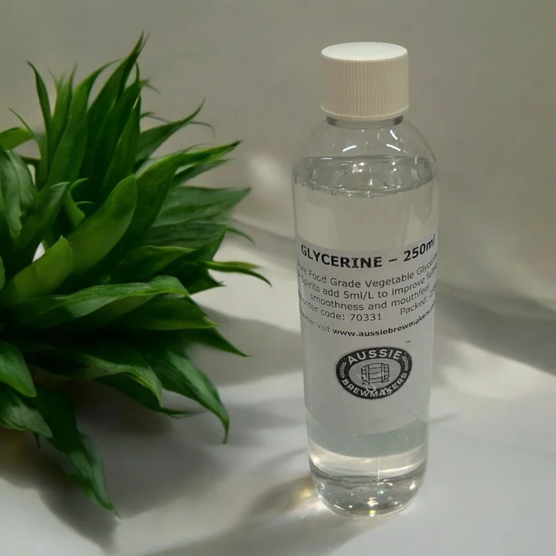 Glycerine Food Grade 250ml - Essential Smoothing!