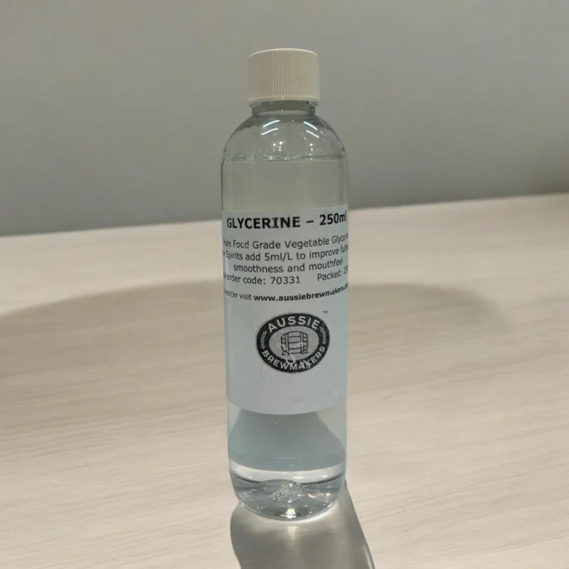 Glycerine Food Grade 250ml - Essential Smoothing!