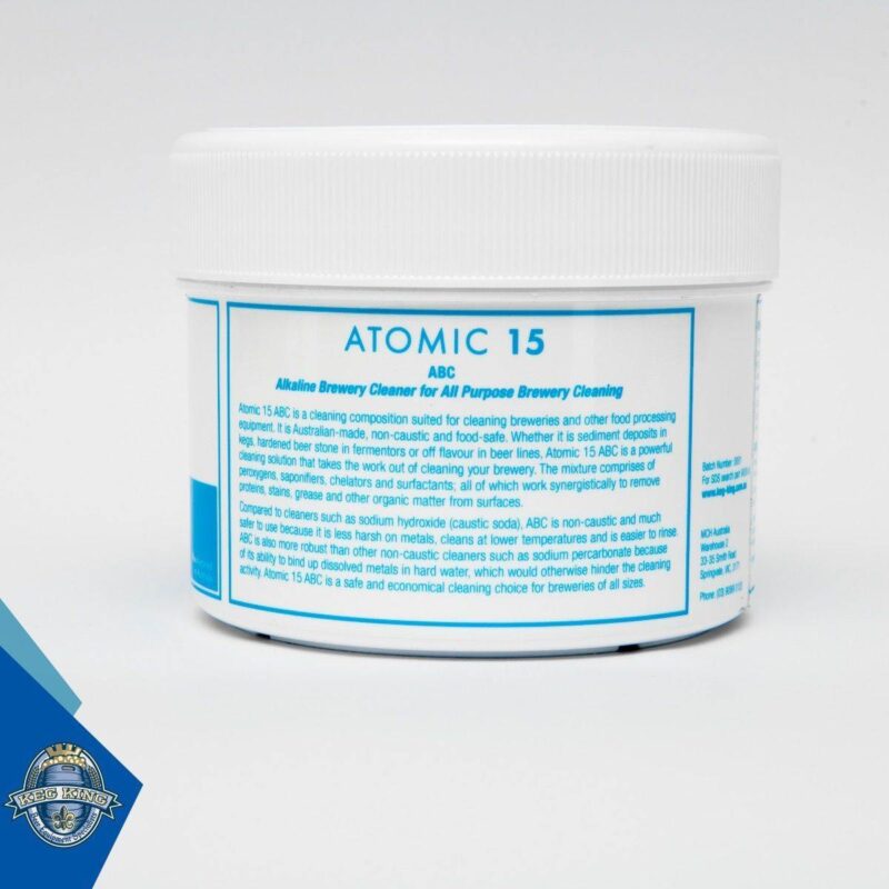 Atomic 15 ABC – Alkaline Brewery Cleaner – 1kg