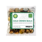 Crown Seals GOLD - 100 Pack 2