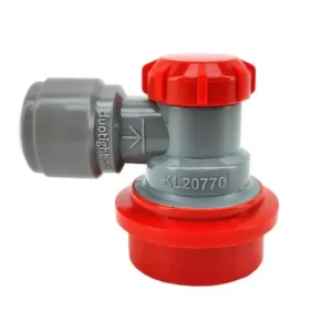 Ball Lock Disconnect Duotight 9.5 mm Gas: Grey and Red