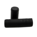 Black PVC Heat Shrink Capsules - Wine Shrink Wrap Bottle Tops Covers ( Pack of 75 )