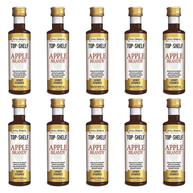 Top Shelf - Apple Brandy pack of 10 - Image 2