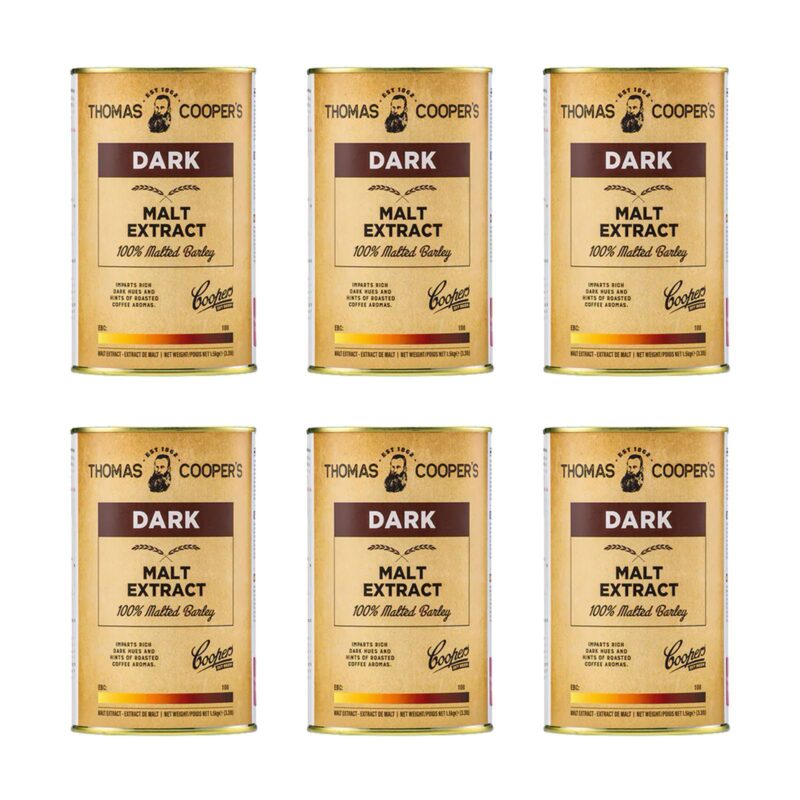 Coopers Liquid Malt Dark pack of 6 - Image 2