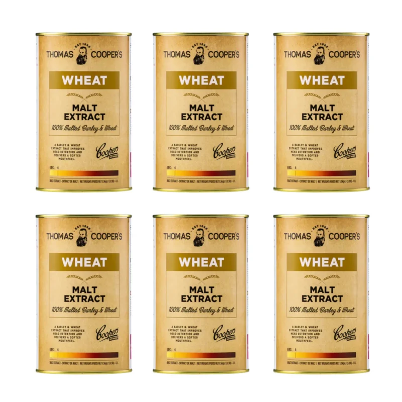 Coopers Liquid Malt Wheat pack of 6