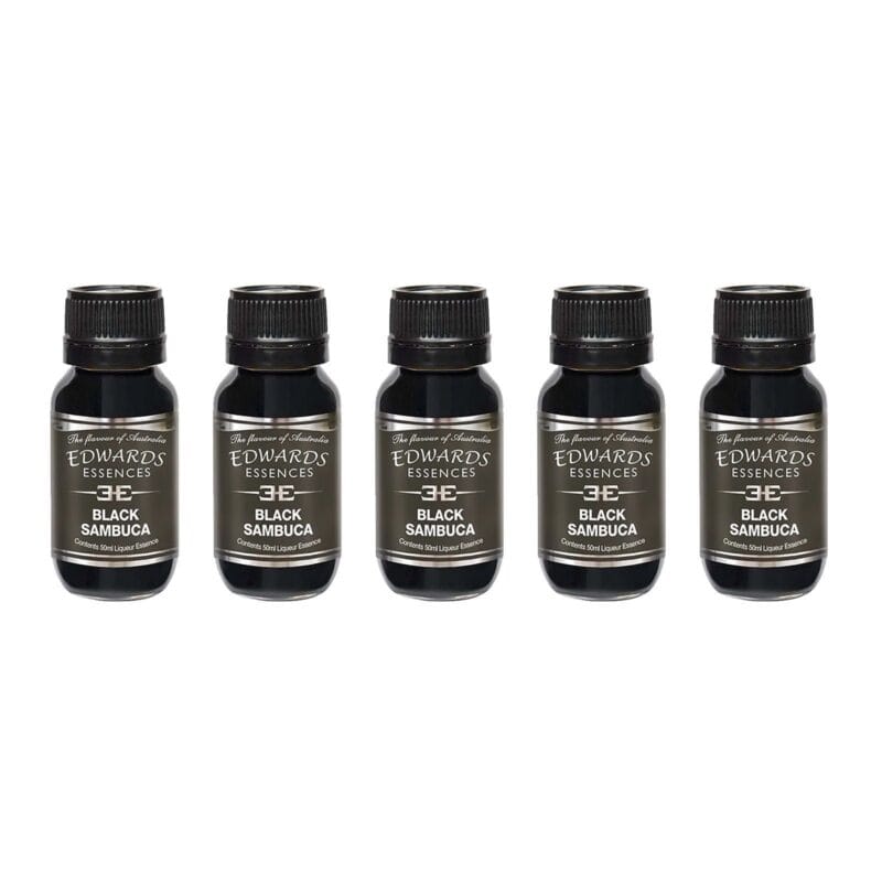 Edwards Essences Black Sambuca pack of 5 - Image 2