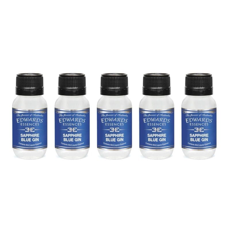 Edwards Essences Gin Sapphire Blue pack of 5 - Image 2