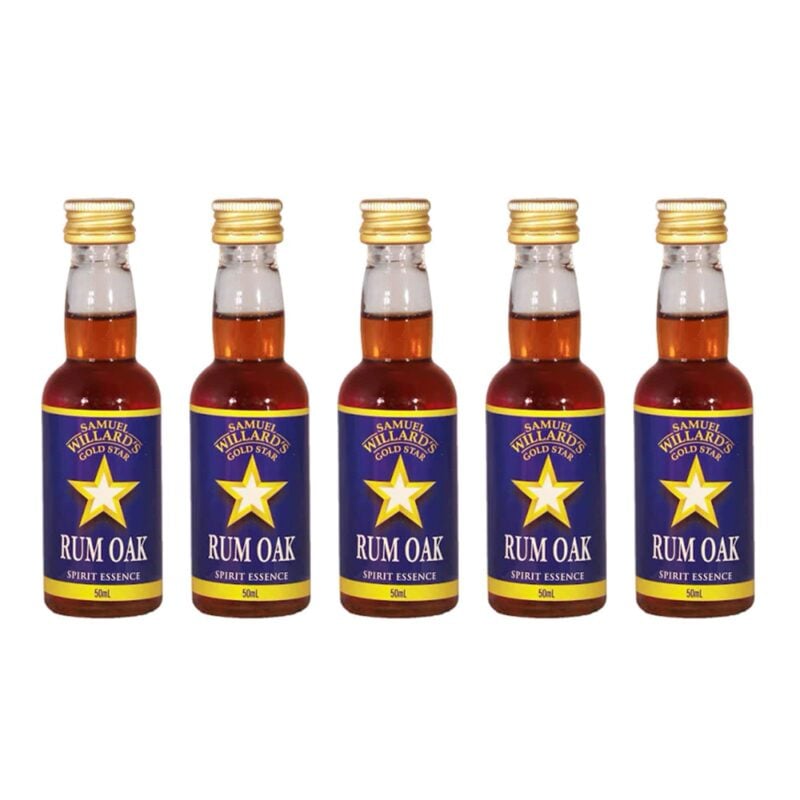 Samuel Willards Gold Star Rum Oak pack of 5 - Image 2