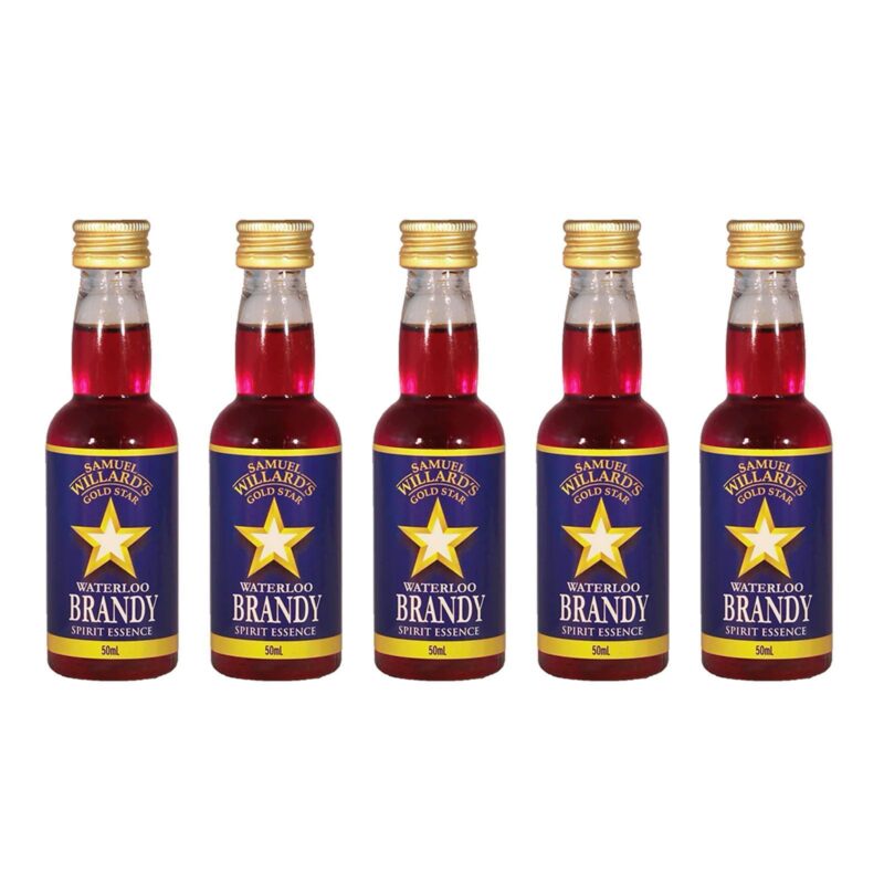 Samuel Willards Gold Star Waterloo Brandy pack of 5 - Image 2