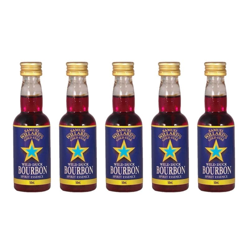 Samuel Willards Gold Star Wild Duck Bourbon pack of 5 - Image 2