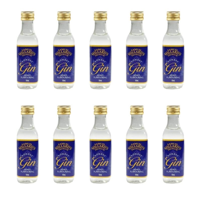 Samuel Willards Premium Bombay Gin pack of 10 - Image 2