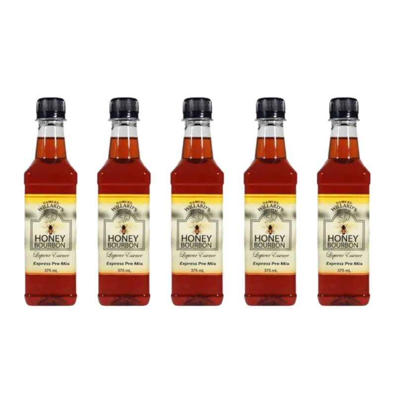 Samuel Willards Premix - Honey Bourbon pack of 5 2