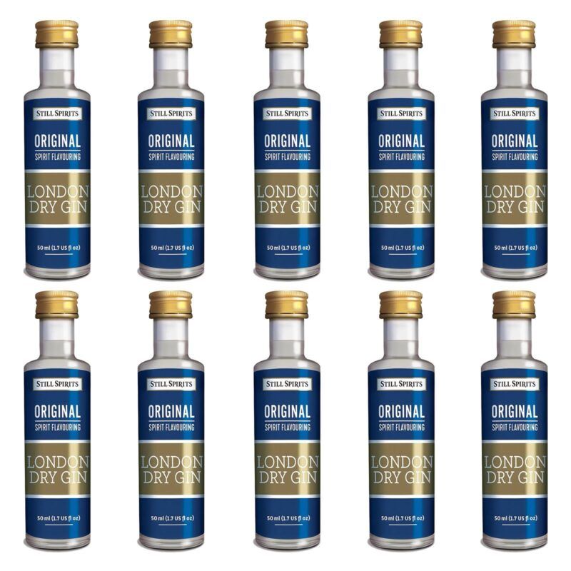 Still Spirits Original London Dry Gin pack of 10 1