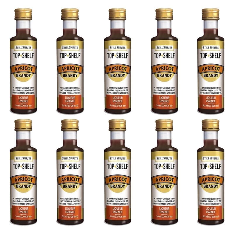 Top Shelf - Apricot Brandy pack of 10 - Image 2