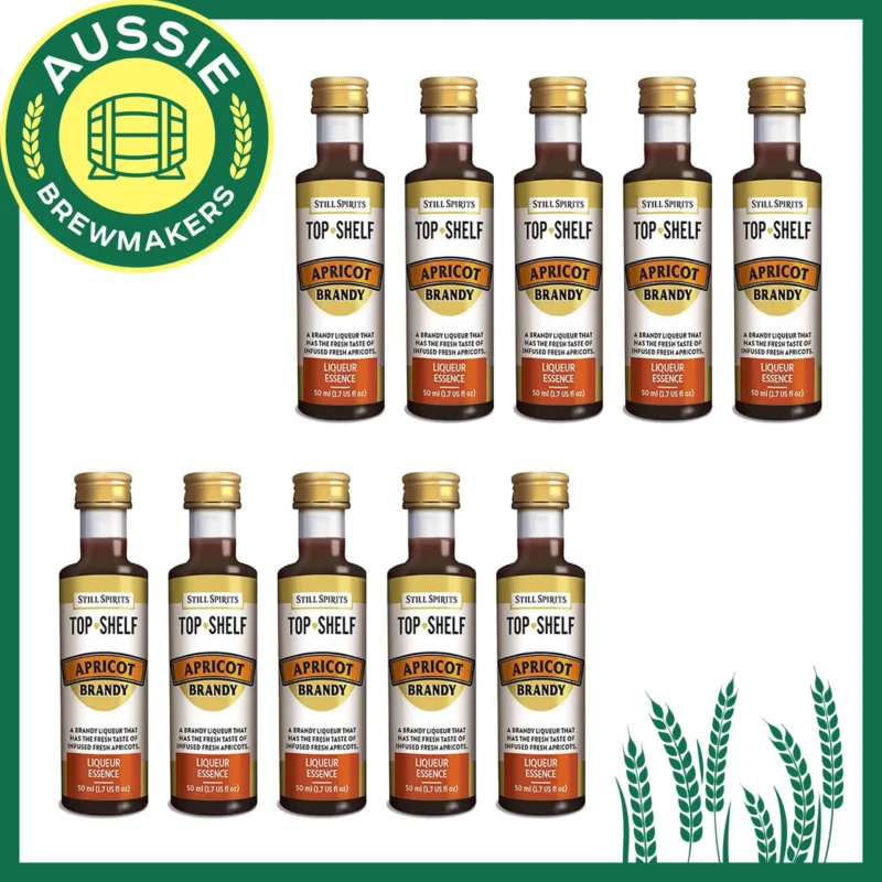 Top Shelf - Apricot Brandy pack of 10