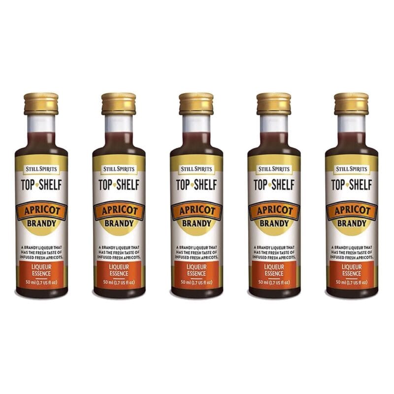 Top Shelf - Apricot Brandy pack of 5 - Image 2