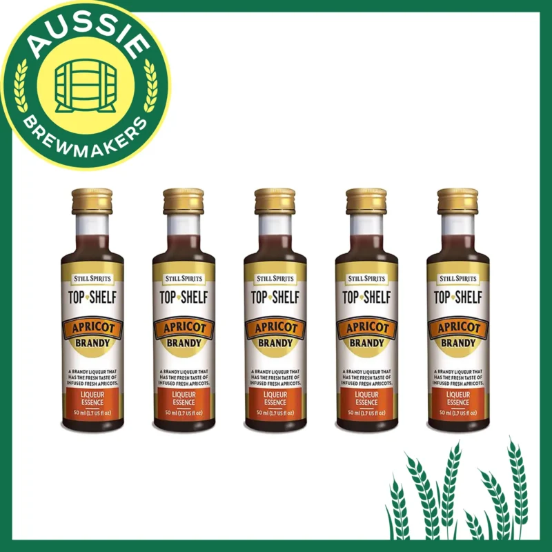 Top Shelf - Apricot Brandy pack of 5