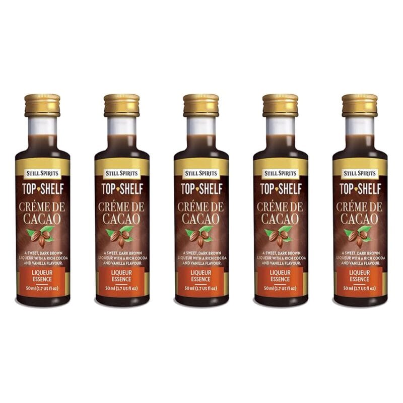 Top Shelf - Creme de Cacao pack of 5 - Image 2