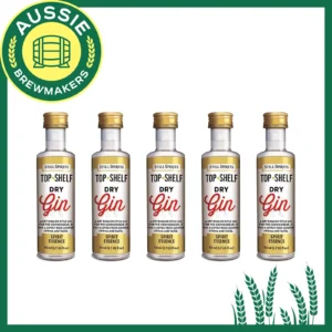 Top Shelf - Dry Gin pack of 10