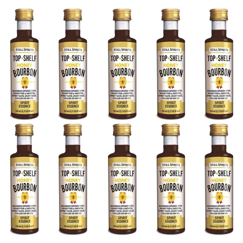 Top Shelf - Honey Bourbon pack of 10 1