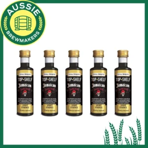 Top Shelf - Jamaican Dark Rum pack of 5