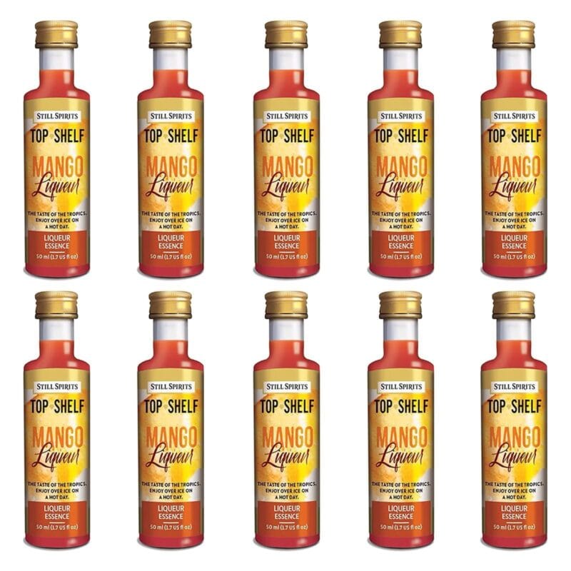 Top Shelf - Mango Liqueur pack of 10 - Image 2