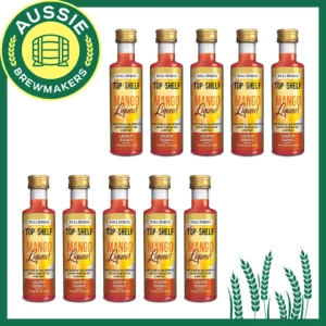 Top Shelf - Mango Liqueur pack of 10