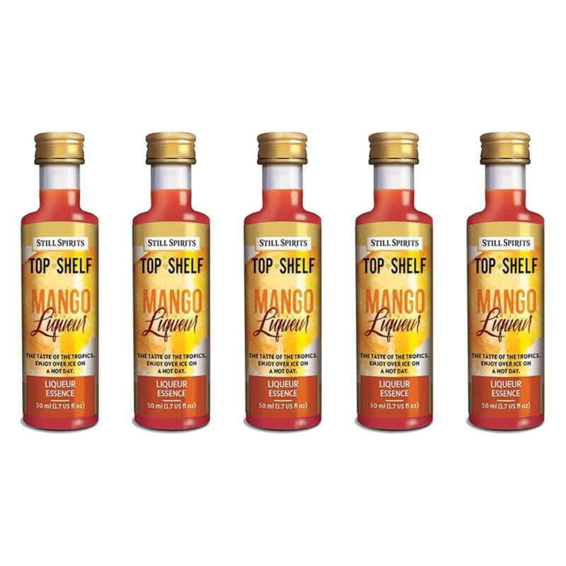 Top Shelf - Mango Liqueur pack of 5 - Image 2