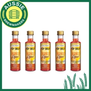 Top Shelf - Mango Liqueur pack of 5