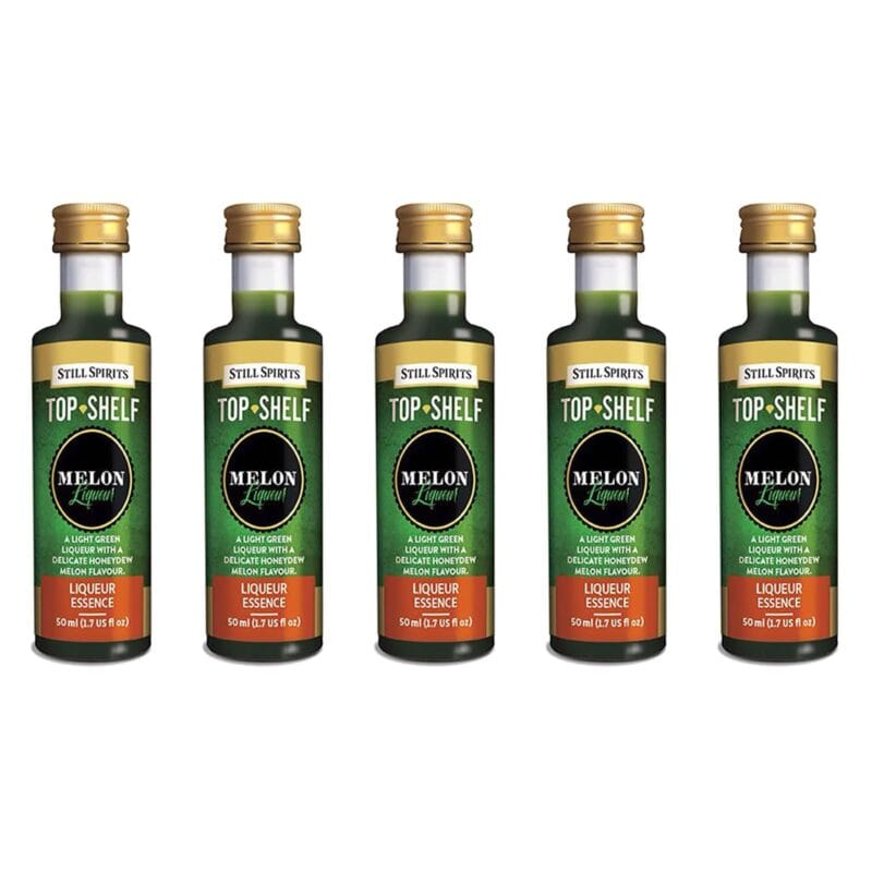 Top Shelf - Melon Liqueur pack of 5 - Image 2