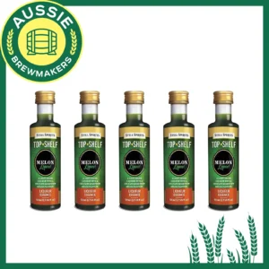 Top Shelf - Melon Liqueur pack of 5