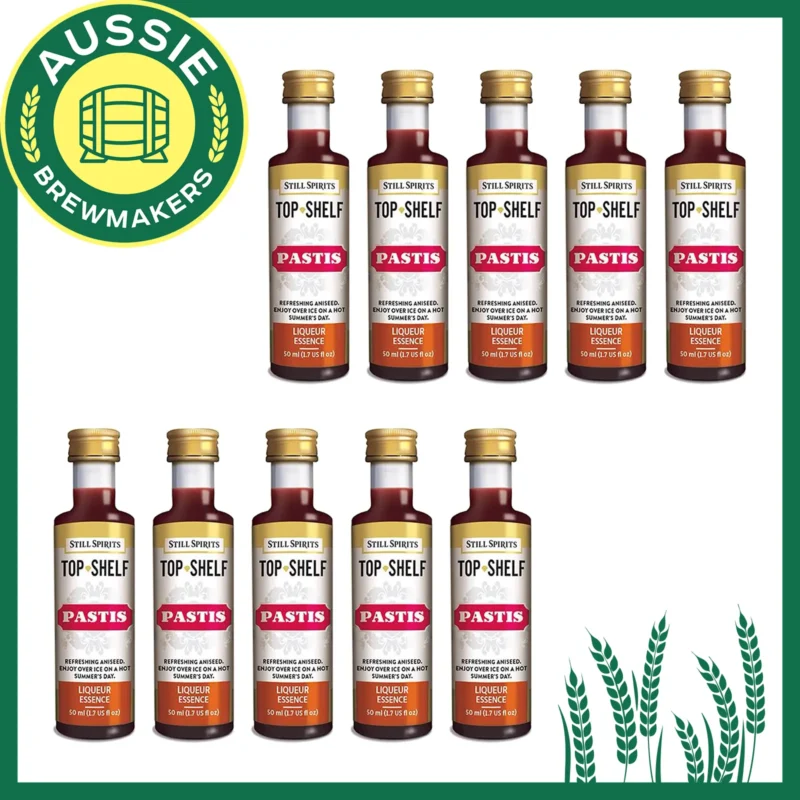 Top Shelf - Pastis pack of 10