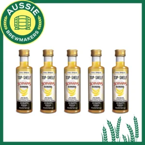 Top Shelf - Schnapps Banana pack of 5