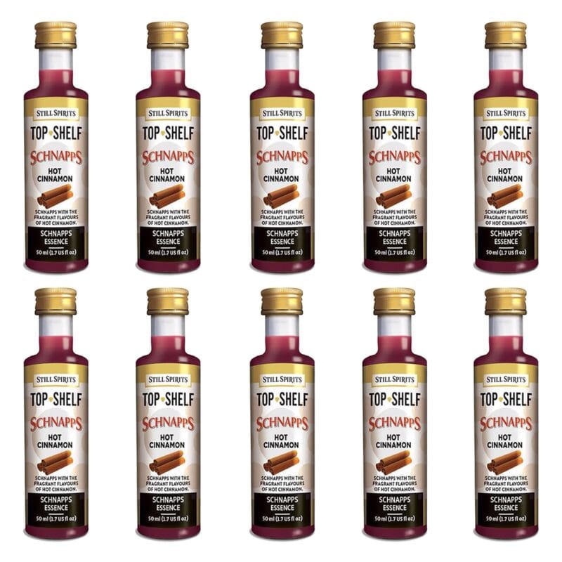 Top Shelf - Schnapps Cinnamon pack of 10 - Image 2