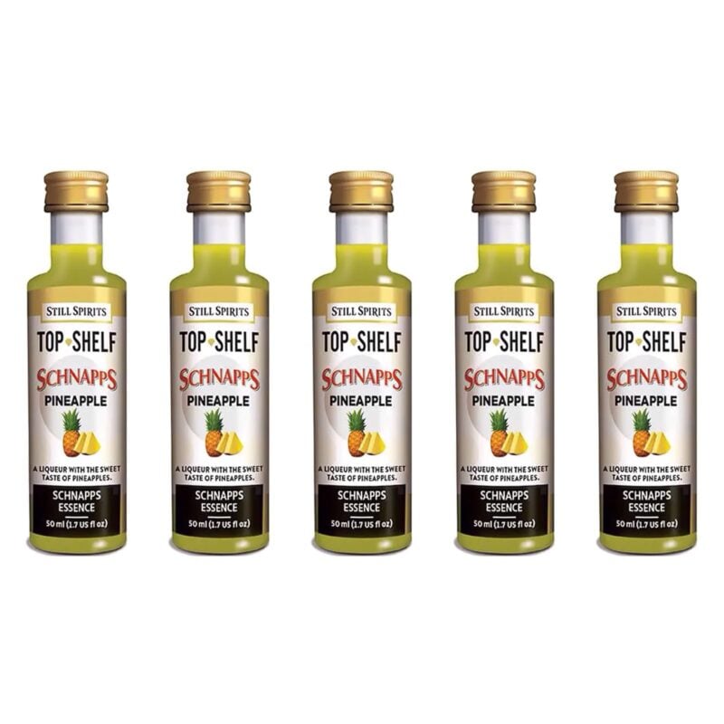 Top Shelf - Schnapps Pineapple pack of 5 - Image 2