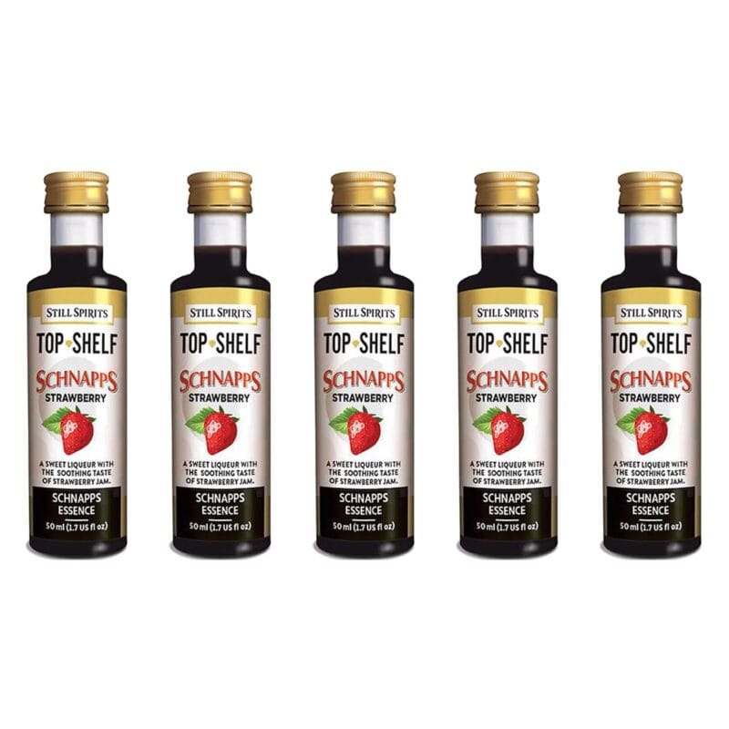 Top Shelf - Schnapps Strawberry pack of 5 - Image 2