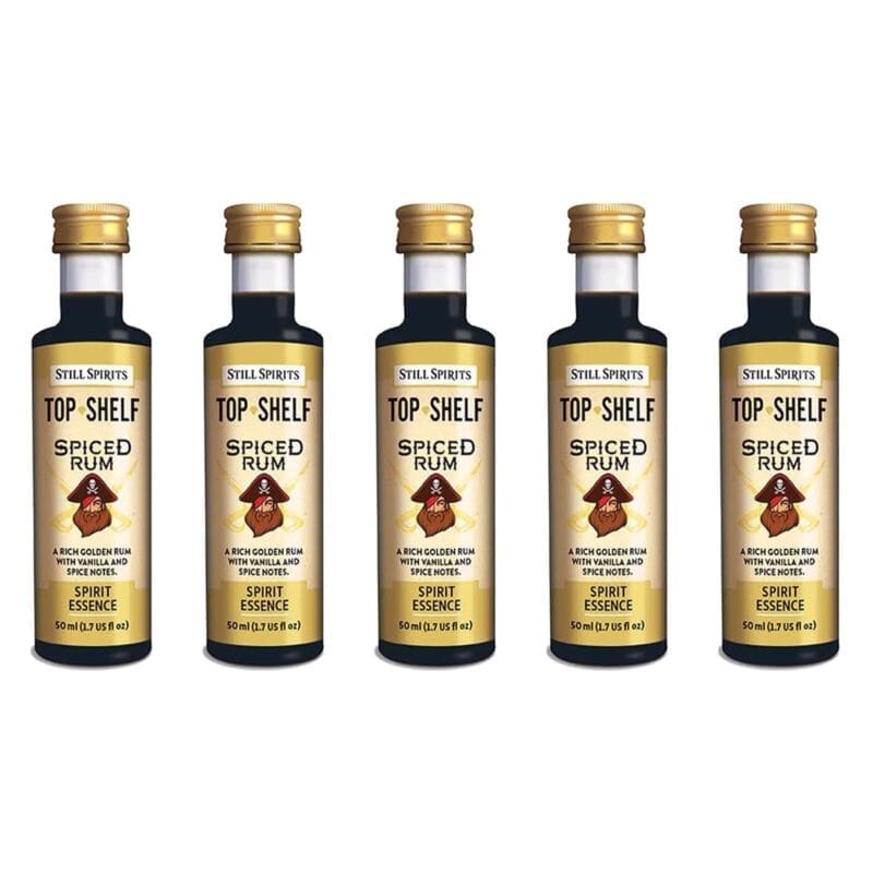 Top Shelf - Spiced Rum pack of 5 - Image 2