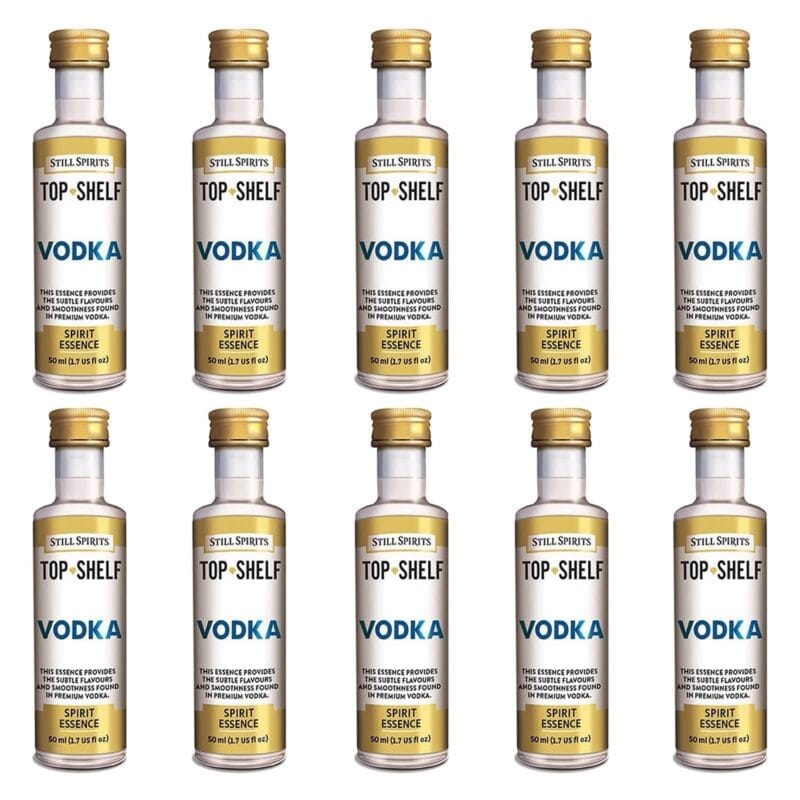 Top Shelf - Vodka pack of 10 - Image 2