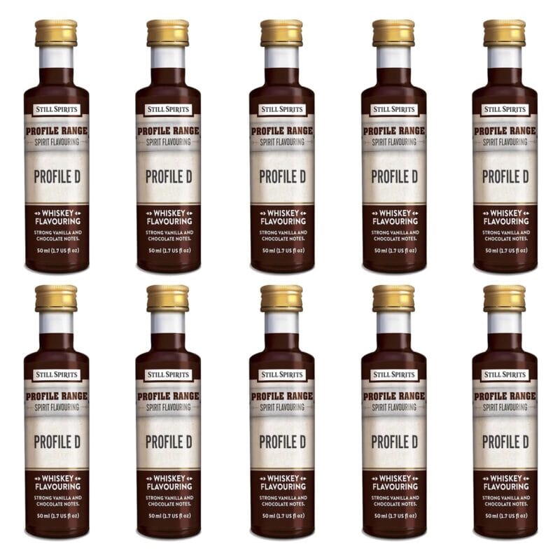 Top Shelf - Whiskey Profile "D" 10 pack - Image 2