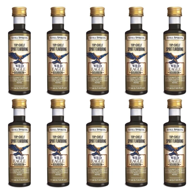 Top Shelf - Wild Eagle Bourbon pack of 10 - Image 2