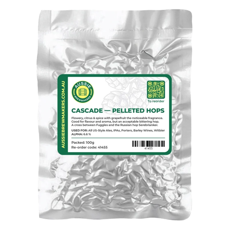 Cascade Pelleted Hops 100g