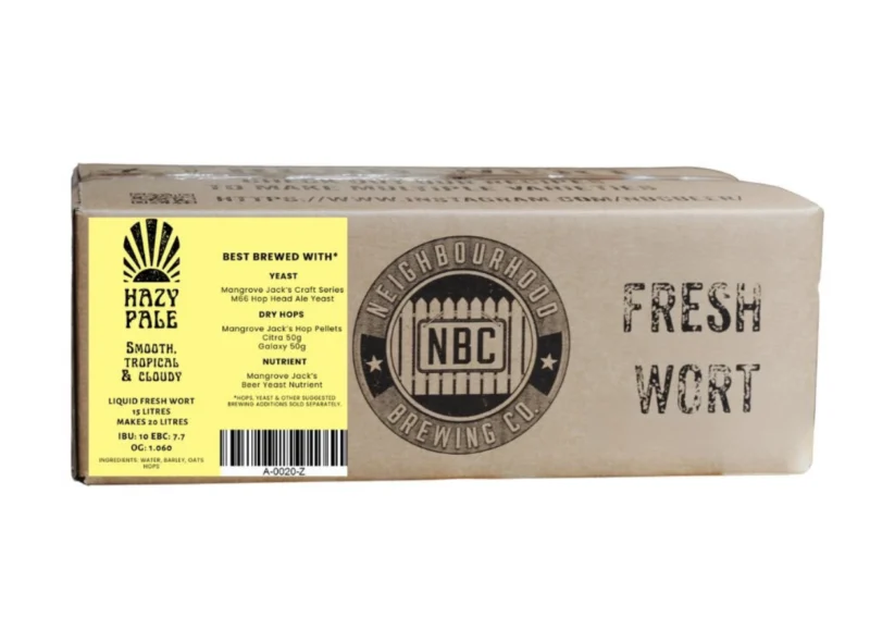 Fresh Wort Kit Hazy Pale NBC - FREE SHIPPING » Aussie Brewmakers