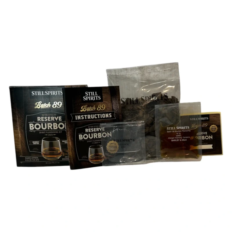 Still Spirits Batch 89 Reserve Bourbon Flavouring Kit