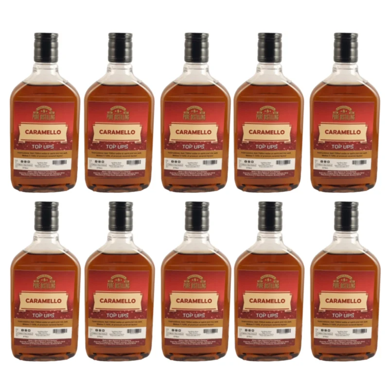 Caramello Pure Distilling Top Ups  – Caramel Hectic Bliss - 10 bottles - Image 2