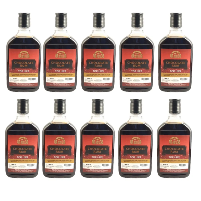 Chocolate Rum Pure Distilling Top Ups – Cocoa Exotic Inferno - 10 bottles - Image 2