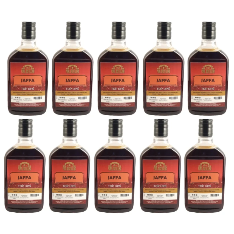 JAFFA Pure Distilling Top ups - A Chocolate and Orange Sensation! - 10 bottles - Image 2