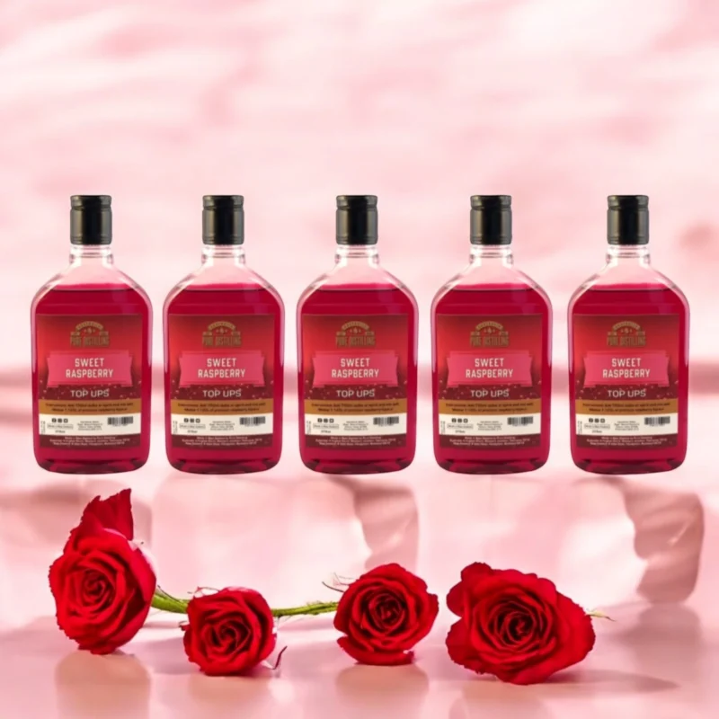 SWEET RASPBERRY Top-up Pure Distilling - COZY and ROMANTIC! - 5 bottles - Image 4