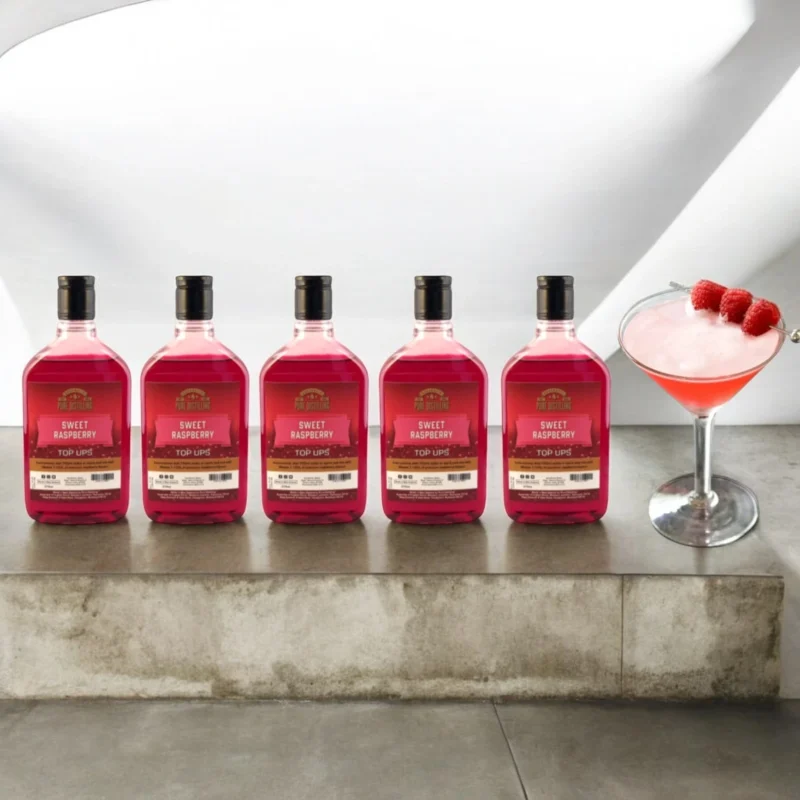 SWEET RASPBERRY Top-up Pure Distilling - COZY and ROMANTIC! - 5 bottles - Image 3