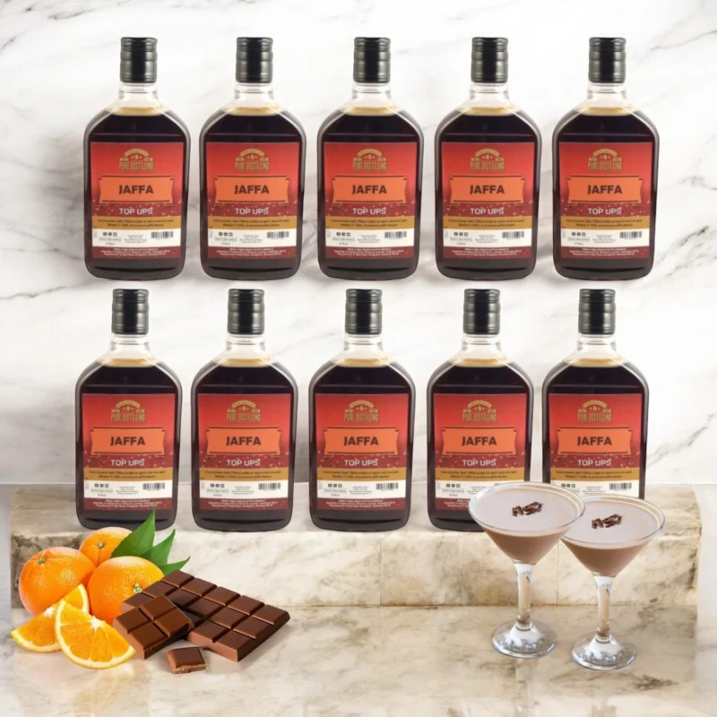 JAFFA Pure Distilling Top ups - A Chocolate and Orange Sensation! - 10 bottles - Image 5